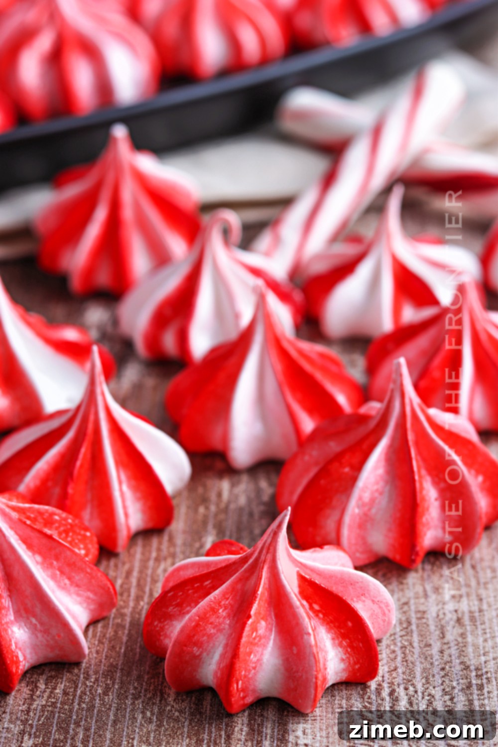 Effortless Meringue Clouds 21 Meringues displayed beautifully