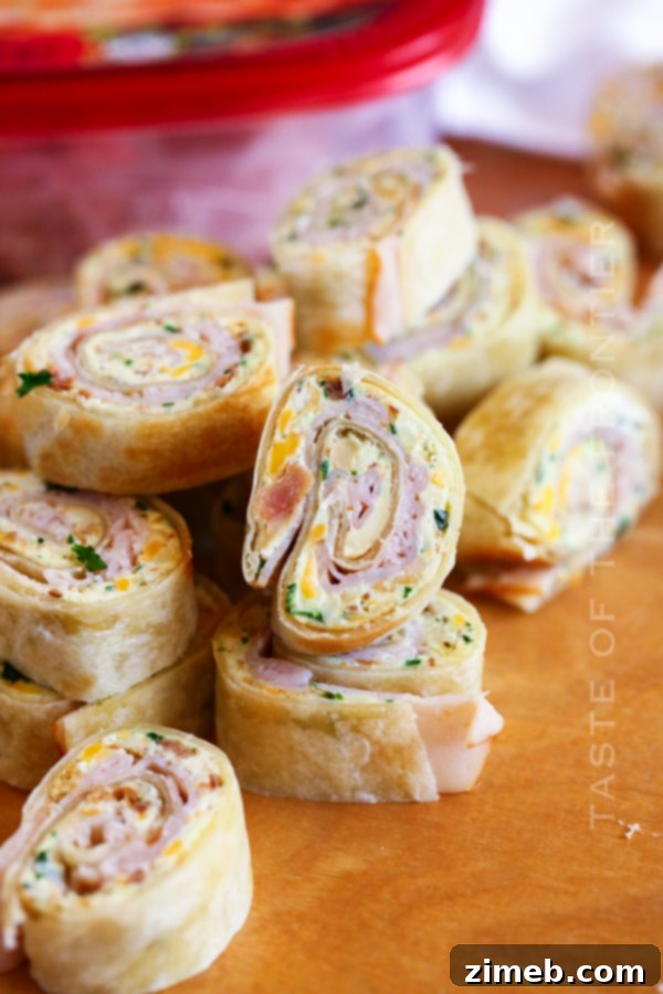 recipe for Turkey Pinwheels