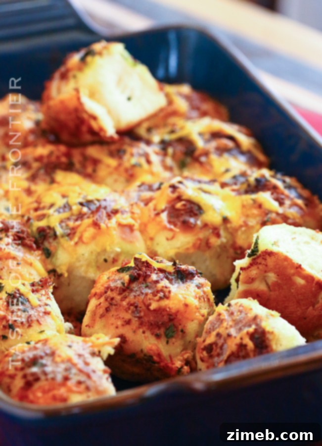 Ranch dinner rolls with crispy bacon and melted cheddar cheese