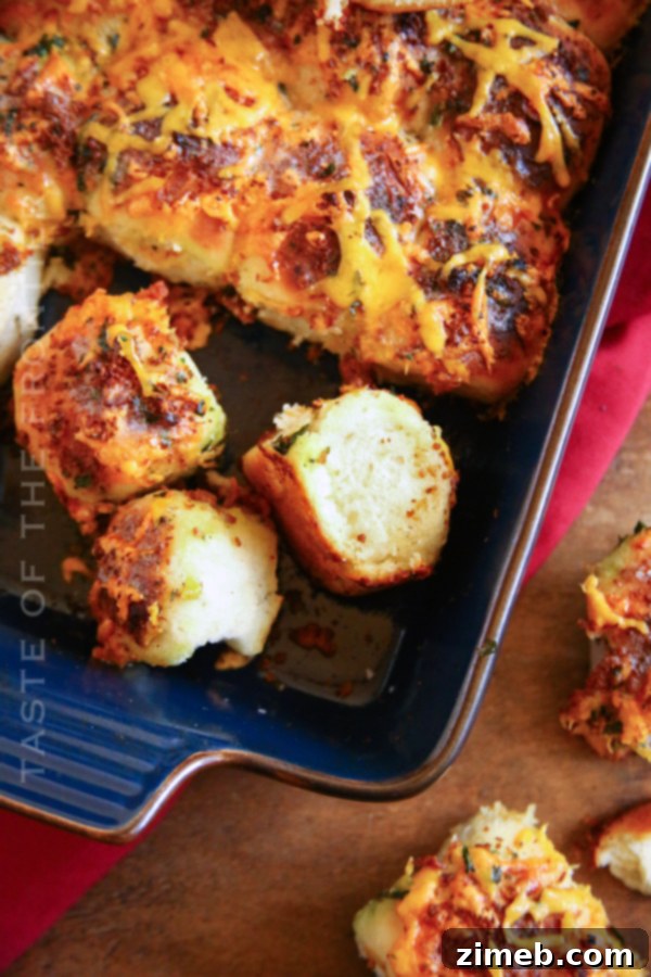 One Hour Dinner Rolls with bacon and cheese, served hot
