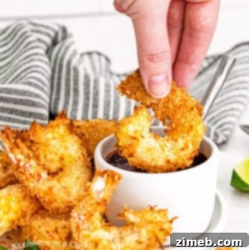 Air Fryer Lemon Pepper Wings 13 Air fried coconut shrimp, a crunchy appetizer.