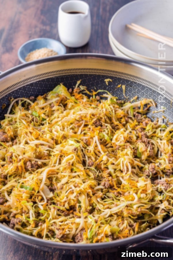 Inside Out Egg Roll 9 easy recipe for Egg Roll in a Bowl