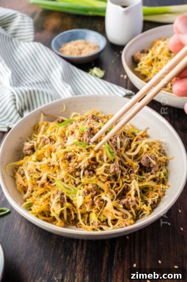 Inside Out Egg Roll 20 recipe for Egg Roll Bowl