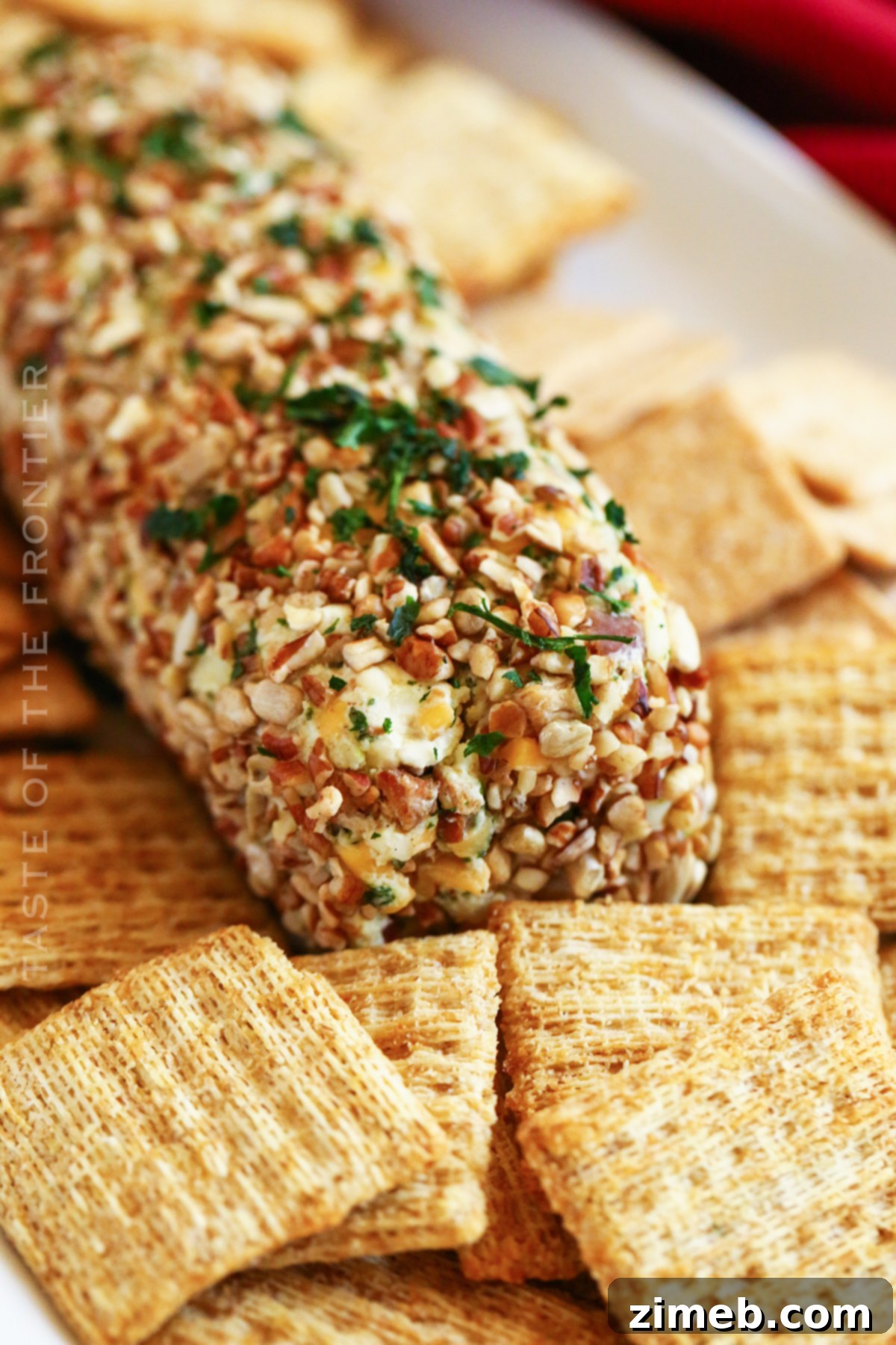recipe for cheese log