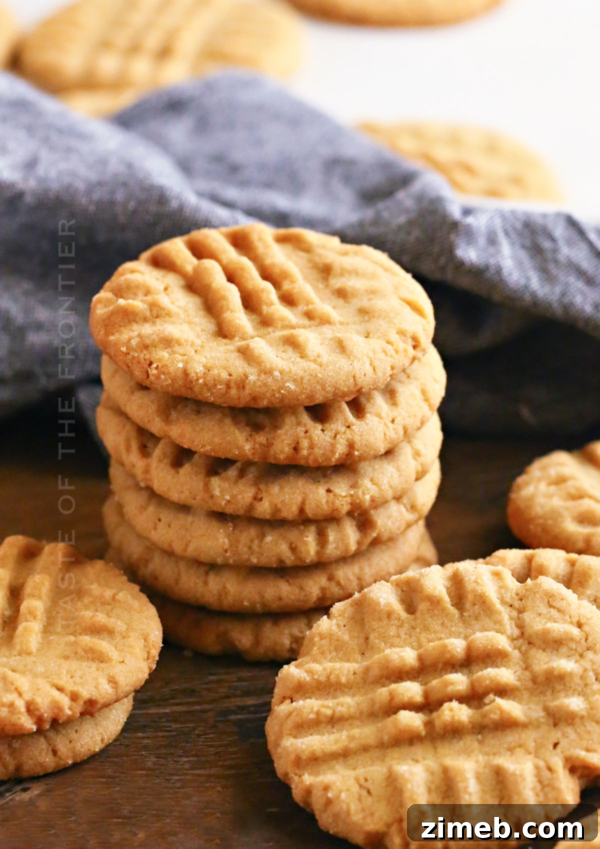Irresistible Peanut Butter Bliss 3 Recipe for the best soft and chewy Peanut Butter Cookies