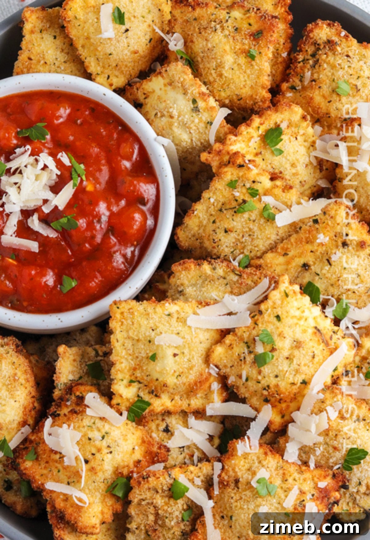 Crispy Air Fryer Ravioli 9 game day air fryer recipes