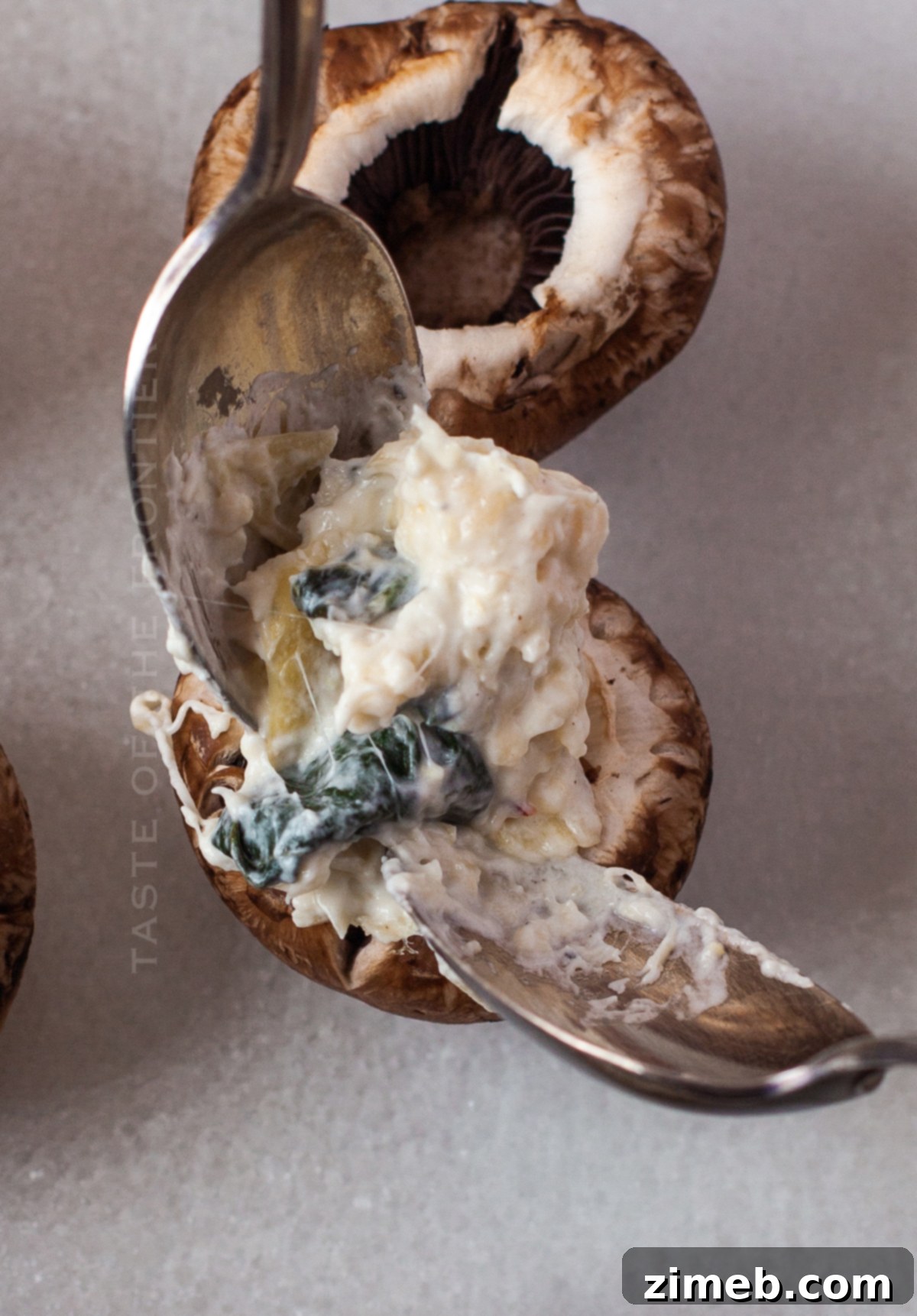 Creamy Spinach Artichoke Stuffed Mushrooms 11 stuffing mushrooms