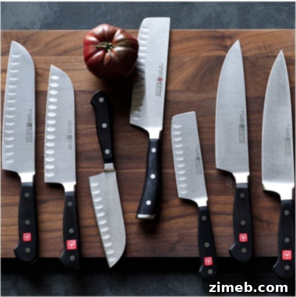 Stuffed Cabbage Soup 15 Sharp kitchen knives for efficient vegetable chopping.