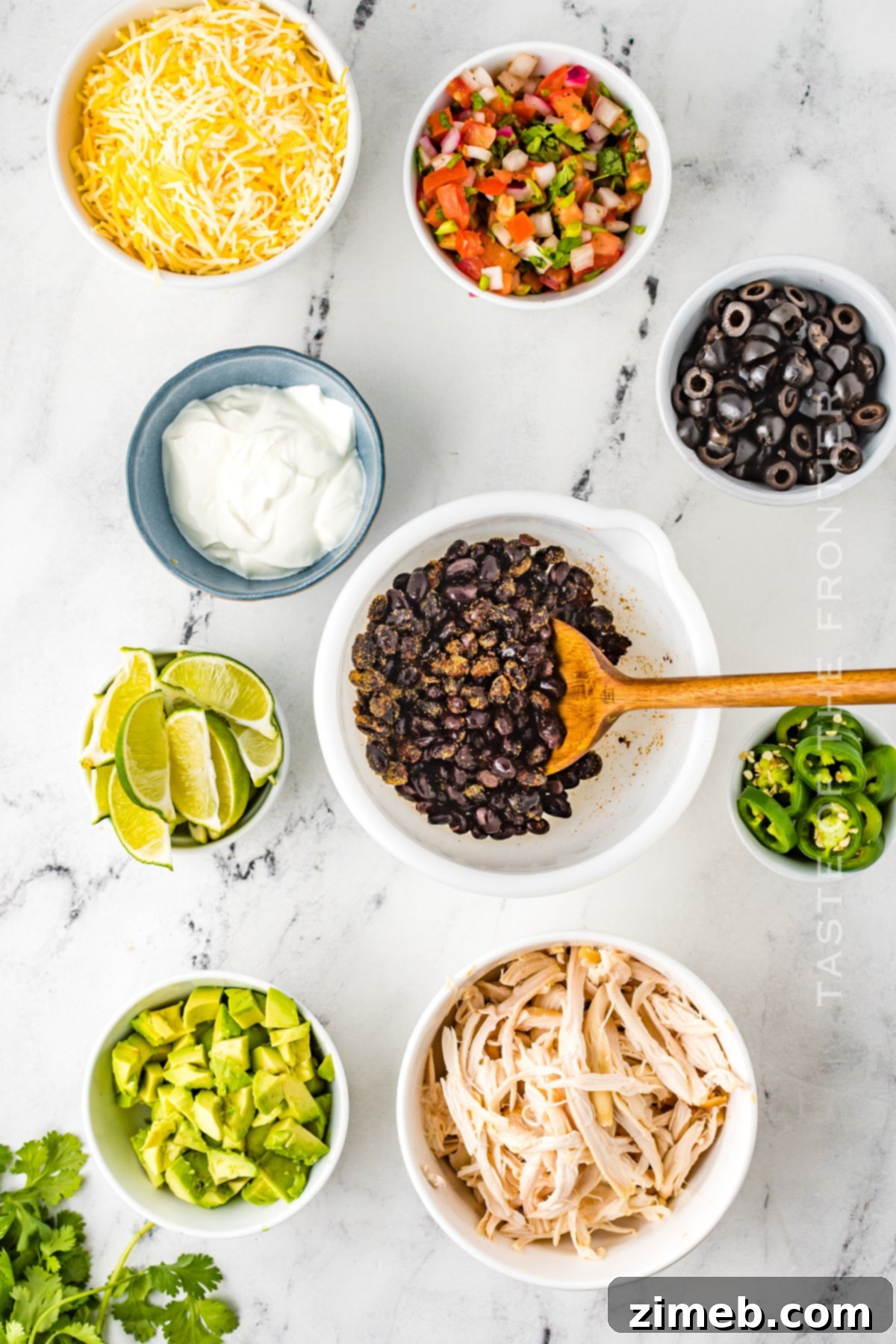 baked chicken nachos