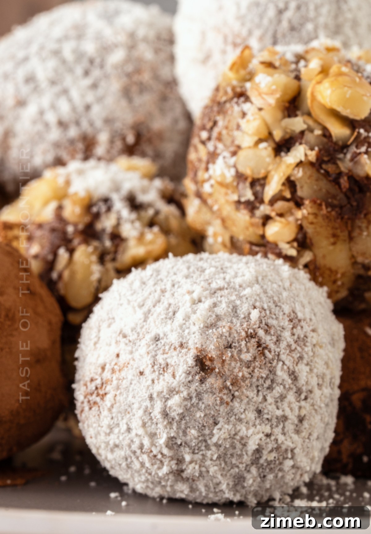 Effortless Chocolate Bliss 21 coconut truffle