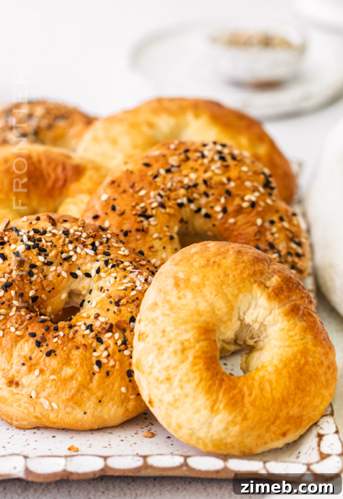 Easy Homemade Bagels in an Air Fryer