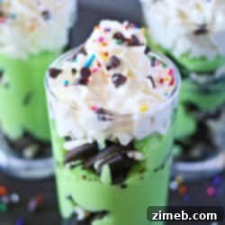 Leprechaun Dessert Shooters