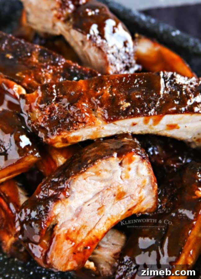 Perfectly Tender Baby Back Ribs 4 baked Baby Back Ribs