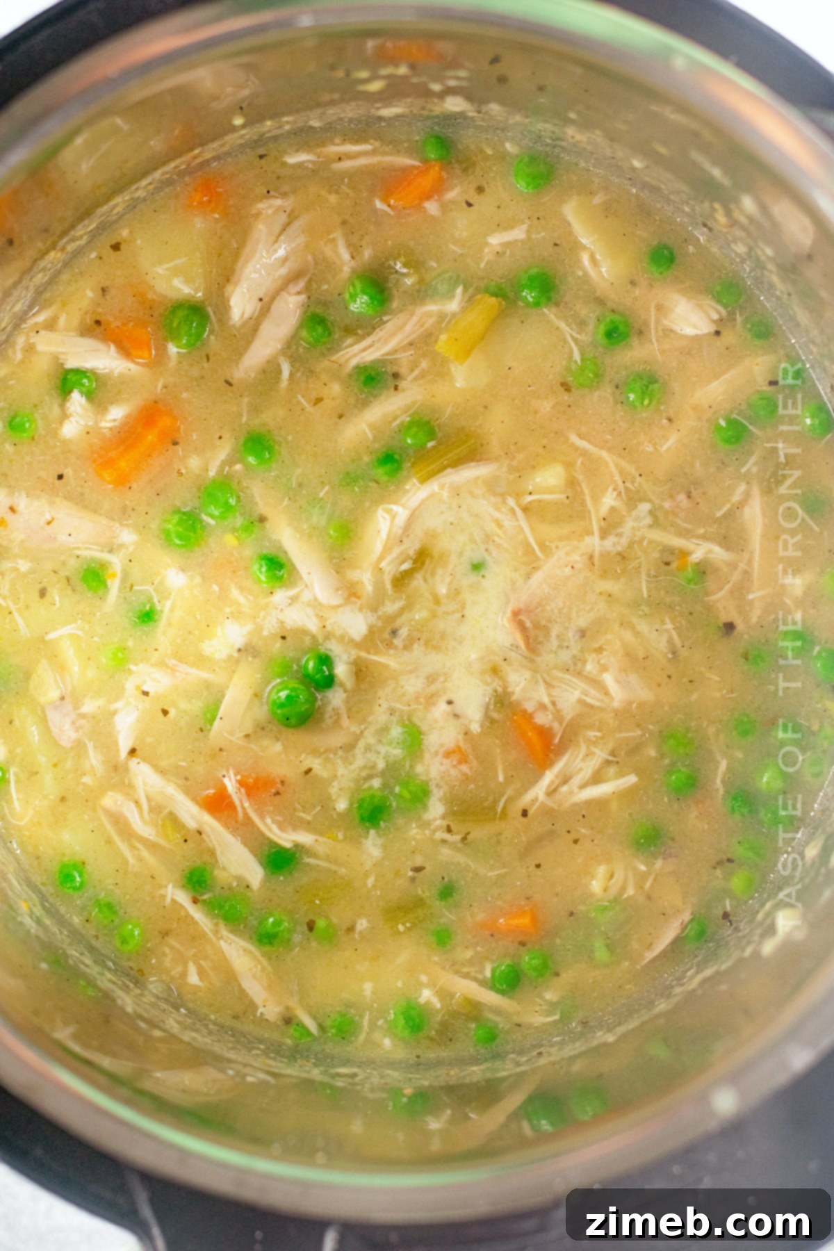 creamy pot pie filling