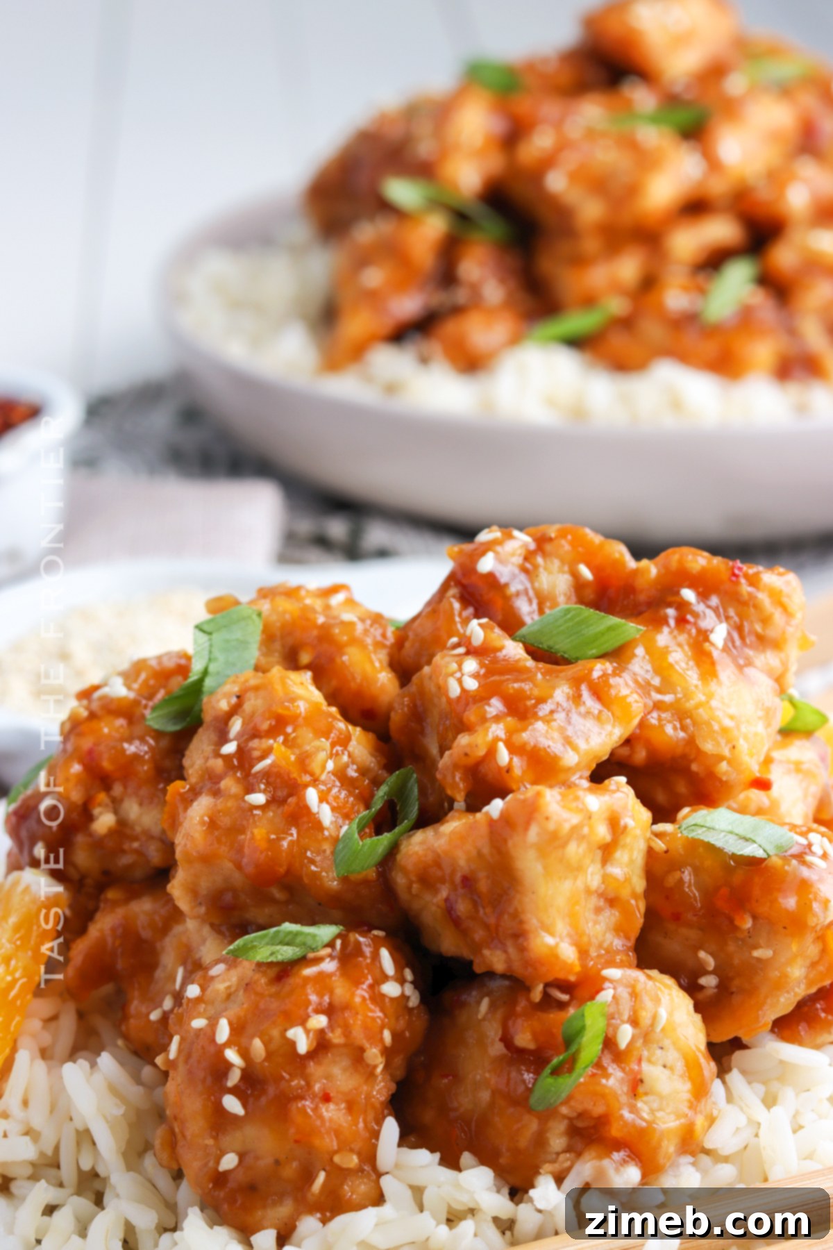 Crispy Orange Chicken 10 Easy homemade orange chicken ready to serve