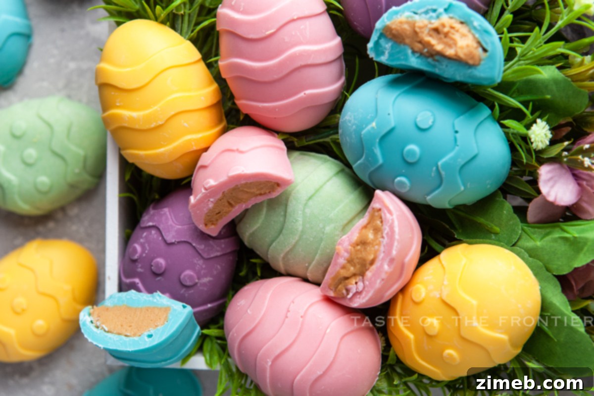 Irresistible Peanut Butter Eggs 12 Chocolate Spring Eggs