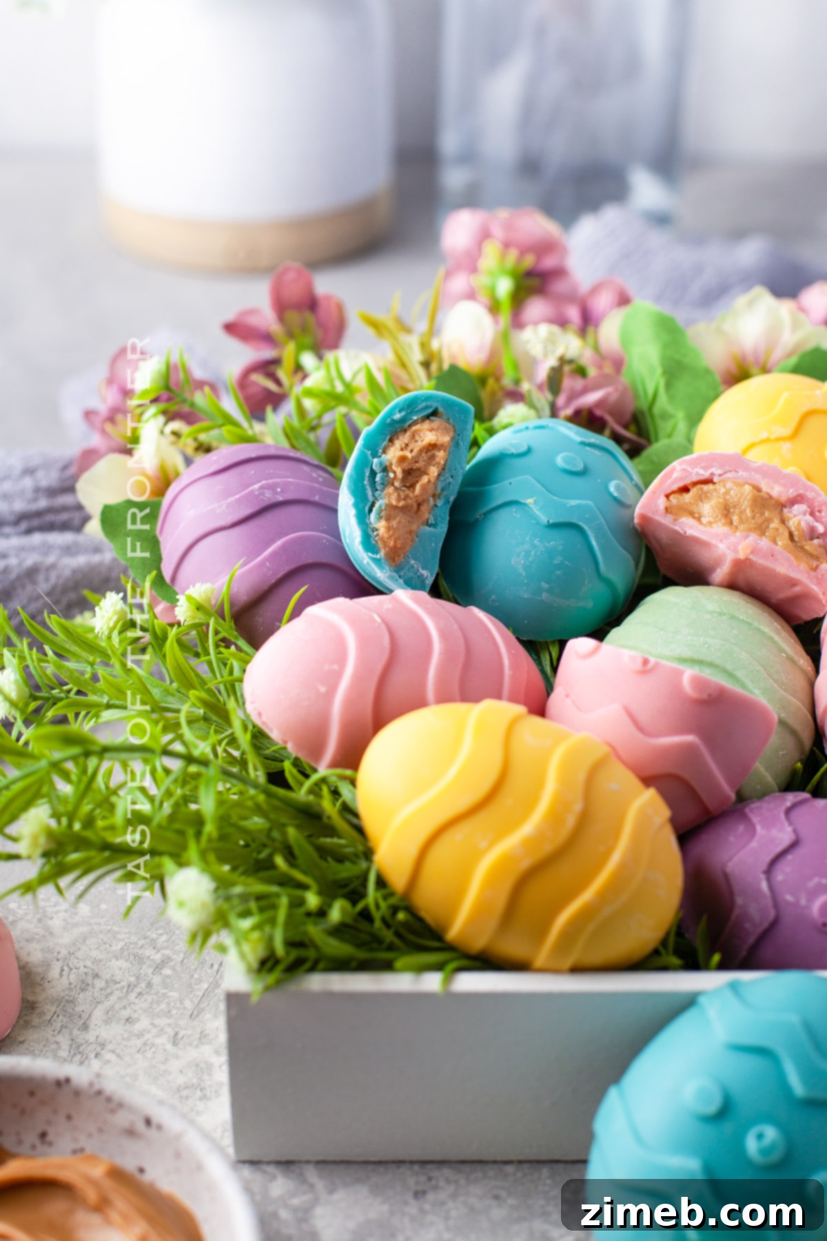 Irresistible Peanut Butter Eggs 23 holiday Easter homemade candy