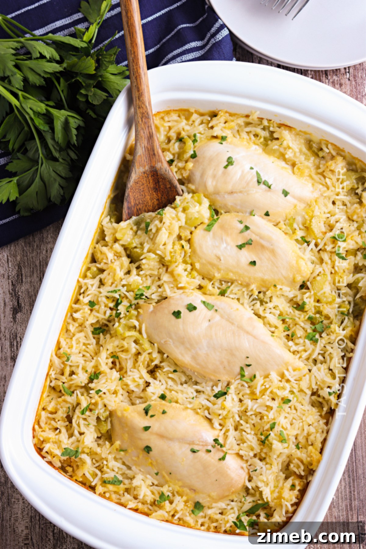 Easy and satisfying chicken casserole, perfect for dinner.