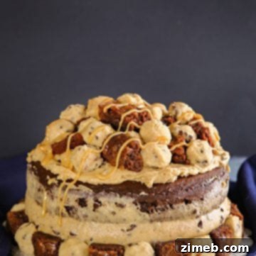 Cookie Dough Frosting - Perfect for Brownie Cookie Dough Freak Cake
