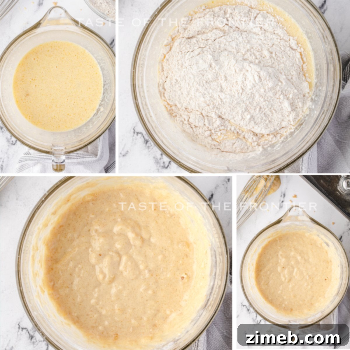 Silver Dollar Stacks 7 how to make banana pancakes