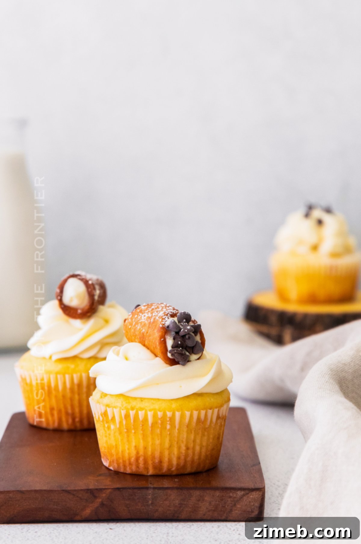Recipe for Cannoli Cupcakes