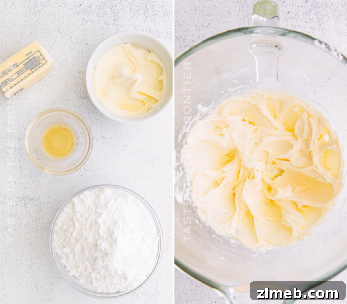 How to make Cannoli frosting