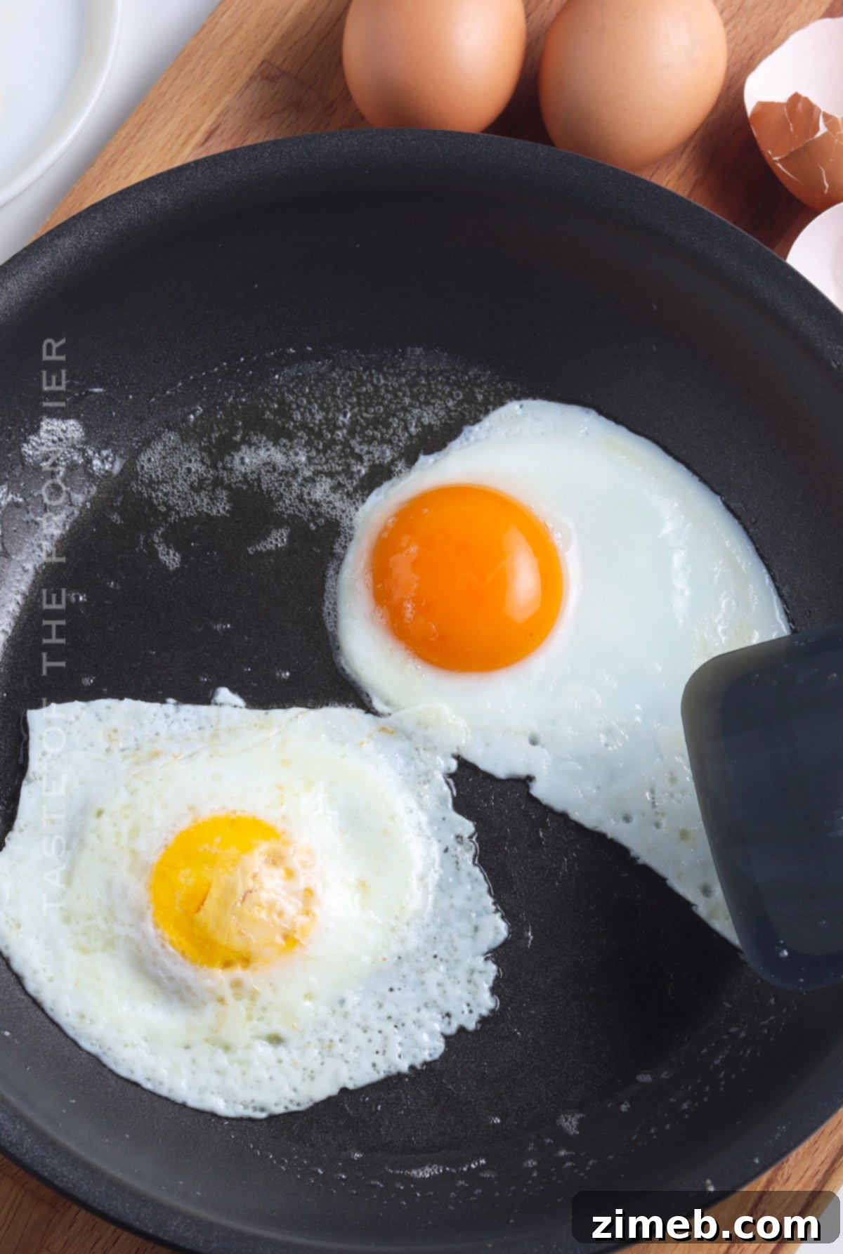 Sunrise Yolk 9 Flipping Fried Eggs