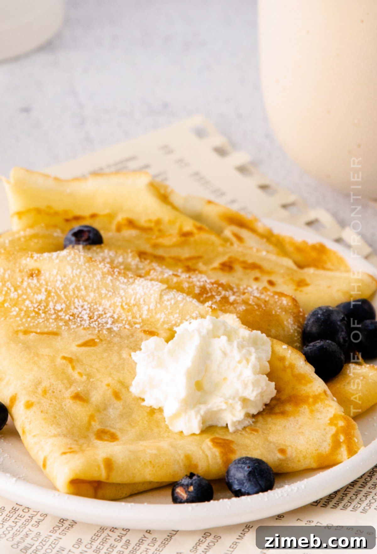 Crepes Recipe