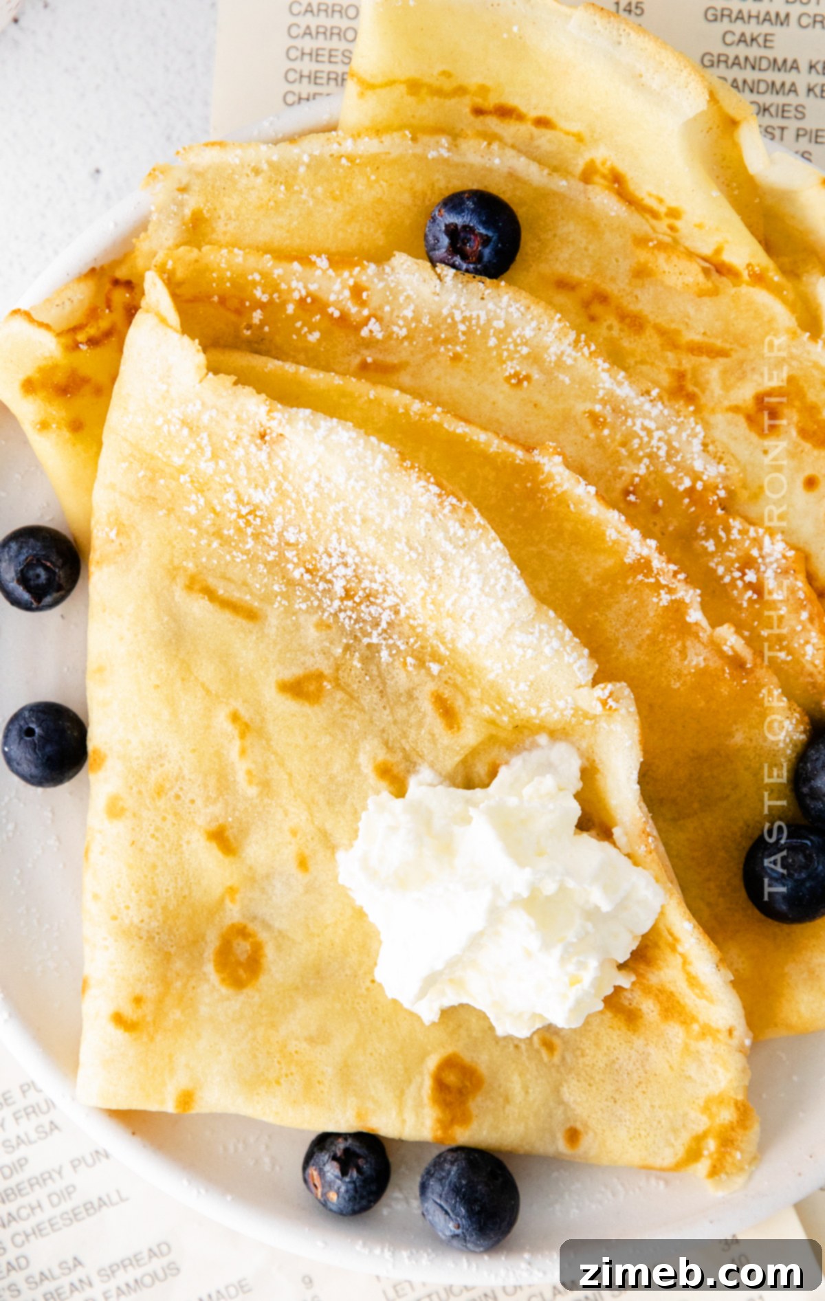 light Crepe Recipe