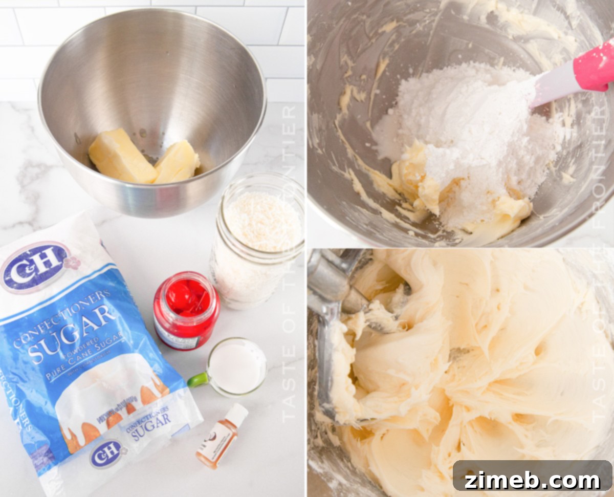 how to make coconut frosting