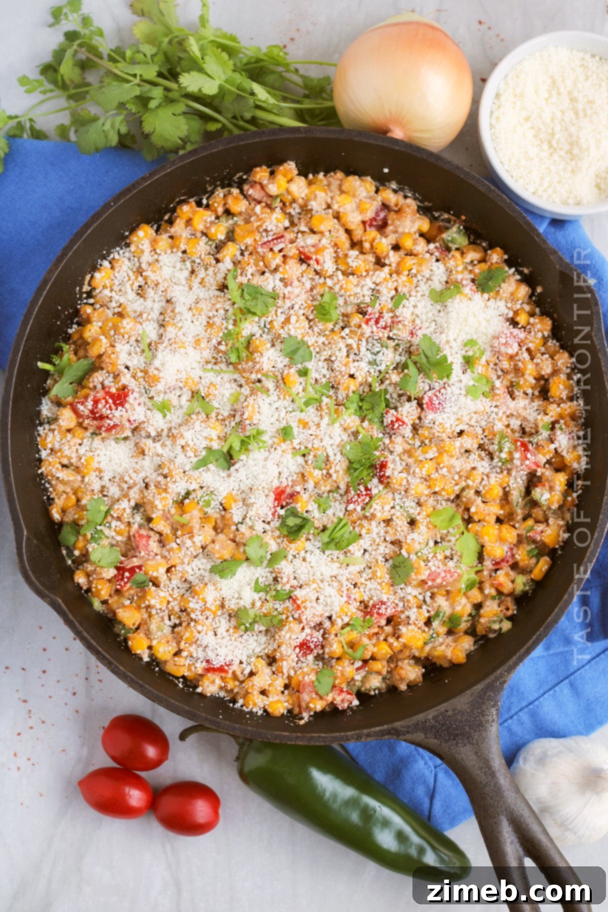 Zesty Mexican Street Corn Salad 2 Mexican Street Corn Salad, a refreshing and delicious appetizer or side, perfect for Cinco de Mayo.