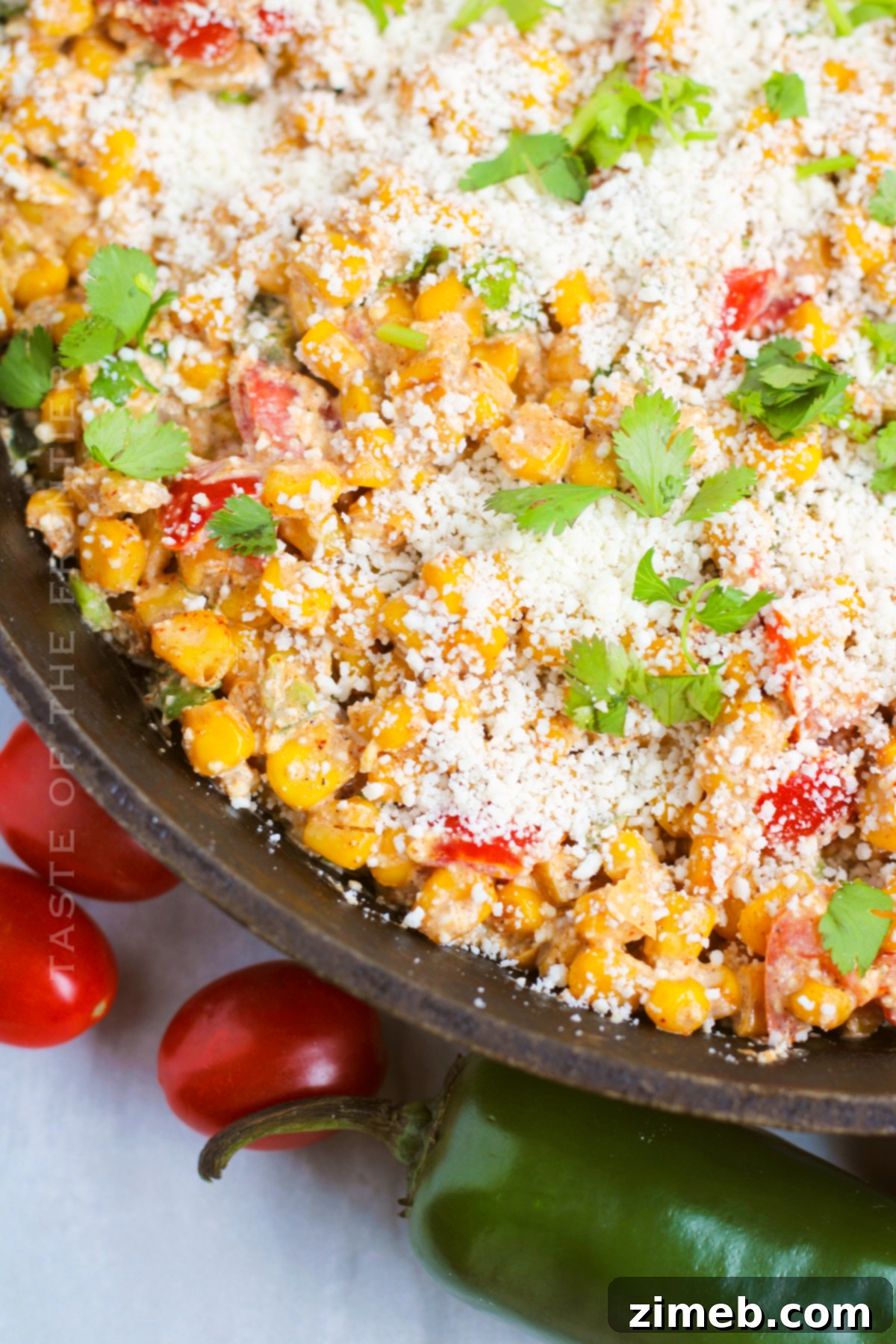Zesty Mexican Street Corn Salad 16 Mexican Street Corn Salad, an ideal appetizer for Cinco de Mayo celebrations.