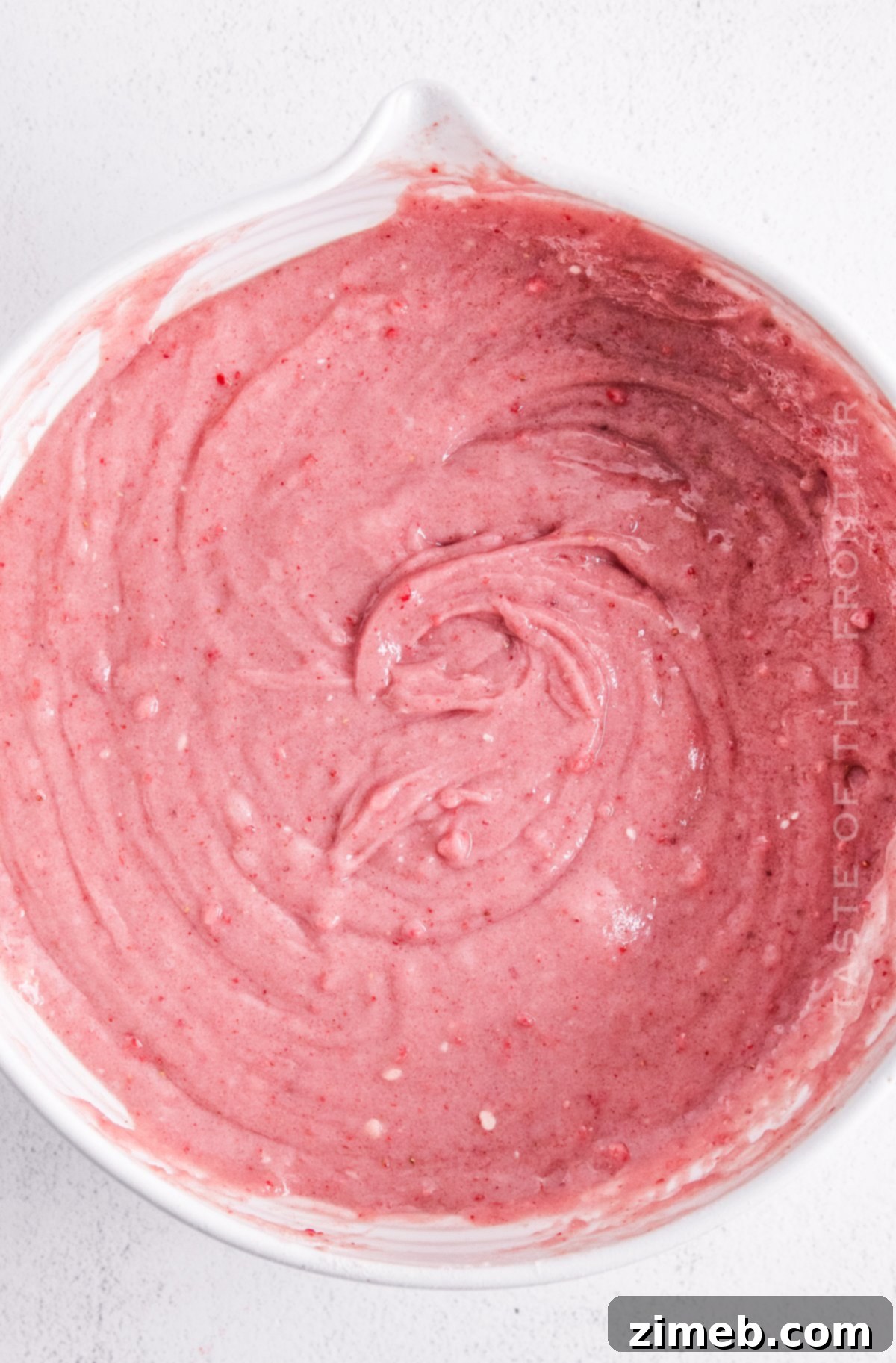batter for Strawberry Donuts