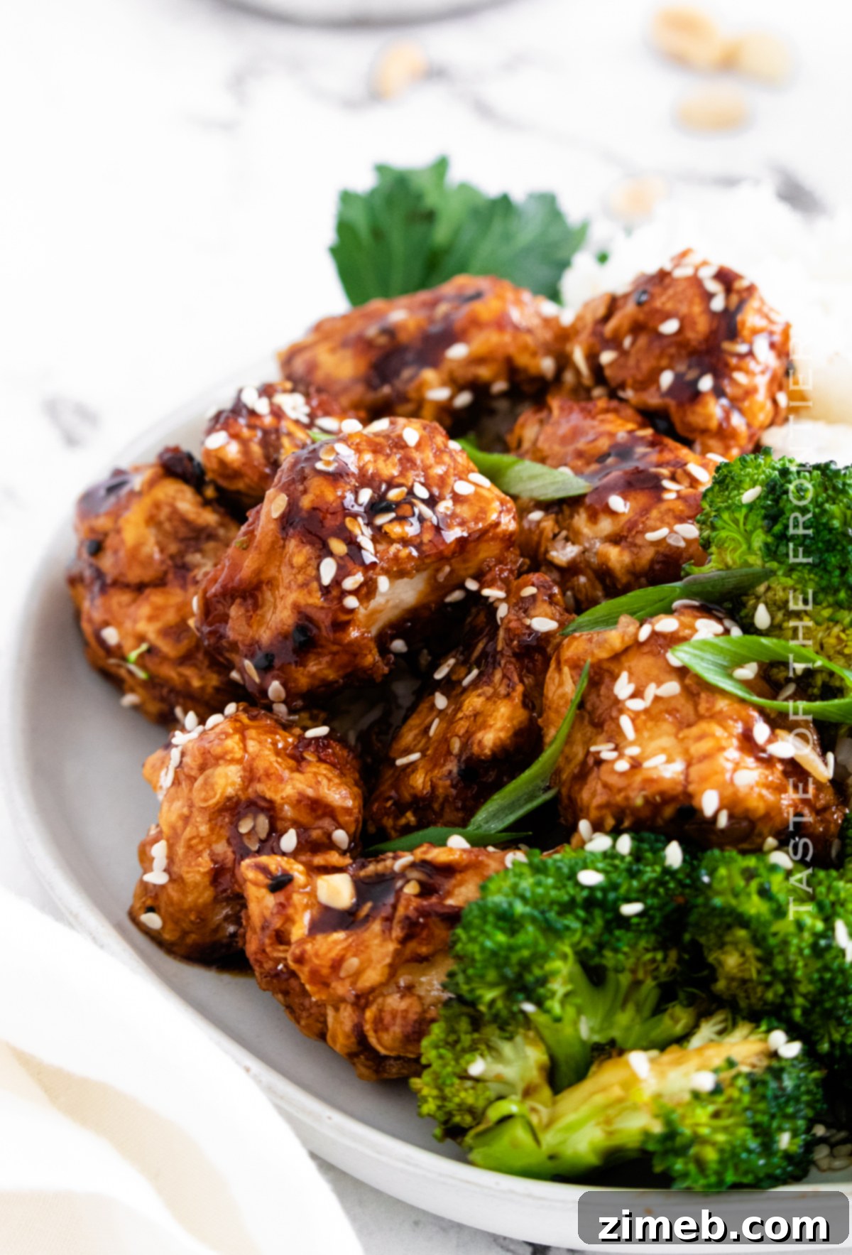 Sesame Chicken Recipe - Air Fryer