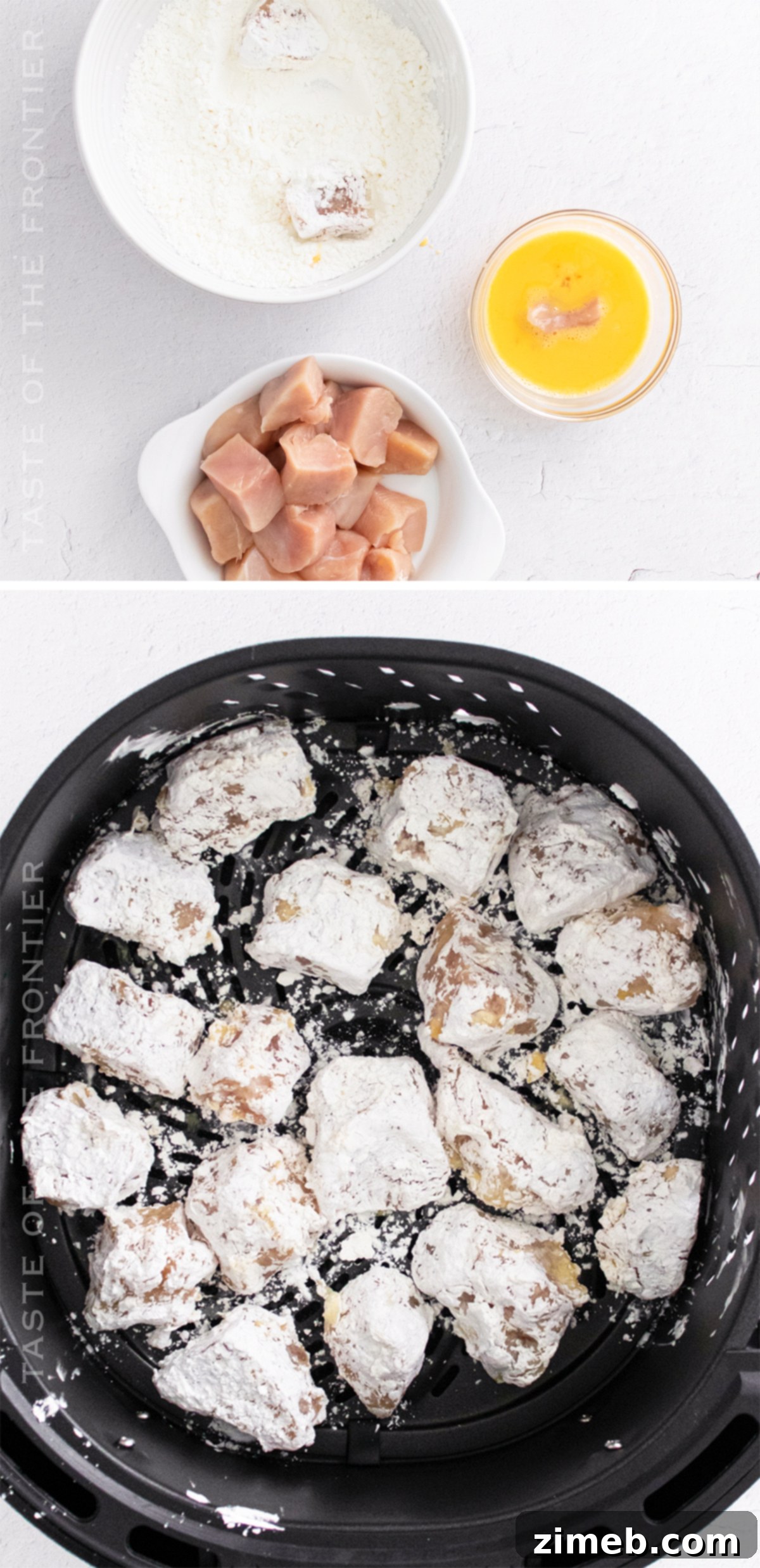 how to make Sesame Chicken in the Air Fryer