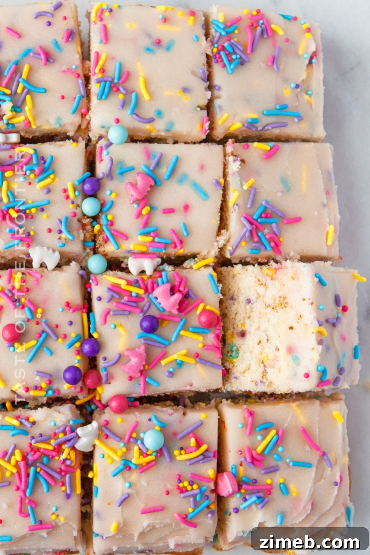 Sprinkle Explosion Cake 3 Easy recipe for Confetti Cake