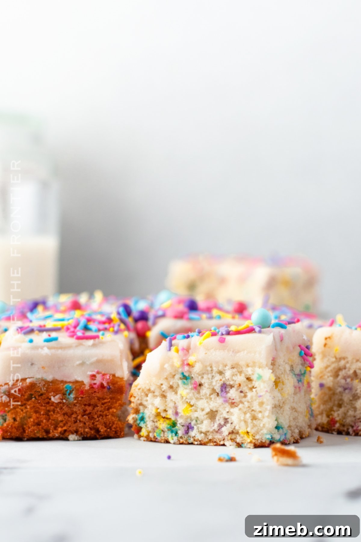 Sprinkle Explosion Cake 4 Celebration cake with sprinkles