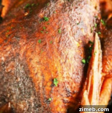 Traeger recipe - Applewood Smoked Turkey - pellet grille