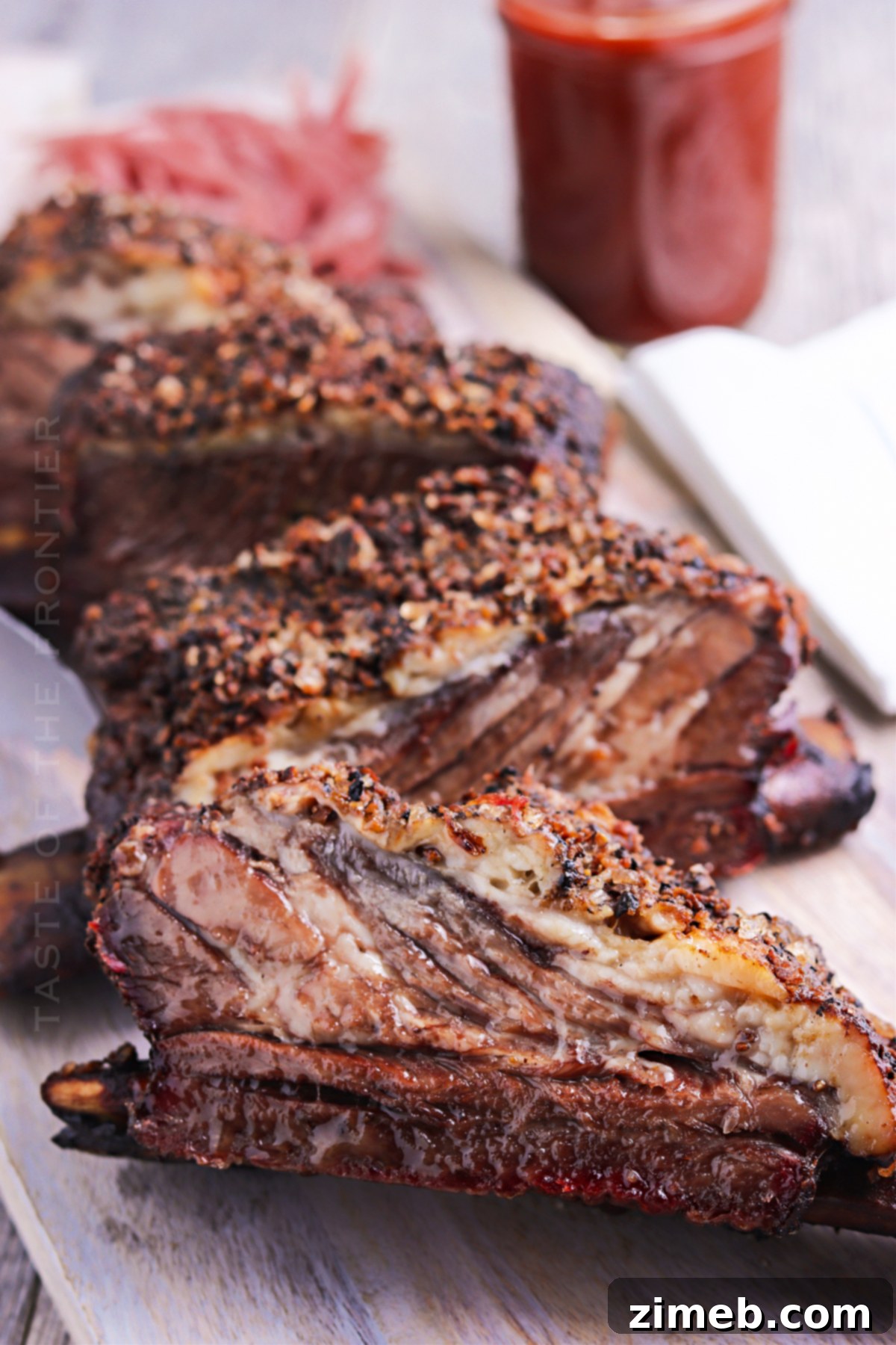 Making beef on the Traeger grill