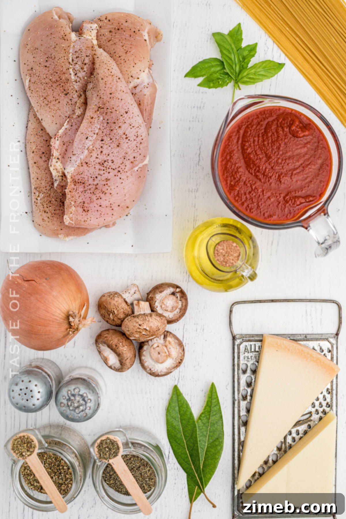 Effortless Slow Cooker Chicken Parmesan 4 Ingredients for Easy Slow Cooker Chicken Parmesan
