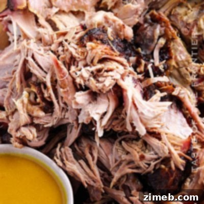 Tender pork shoulder recipe - perfectly smoked pork butt.