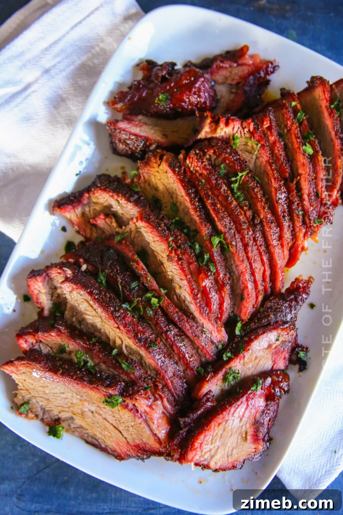 Traeger Tri-Tip Roast, perfectly smoked for a tender and juicy meal.