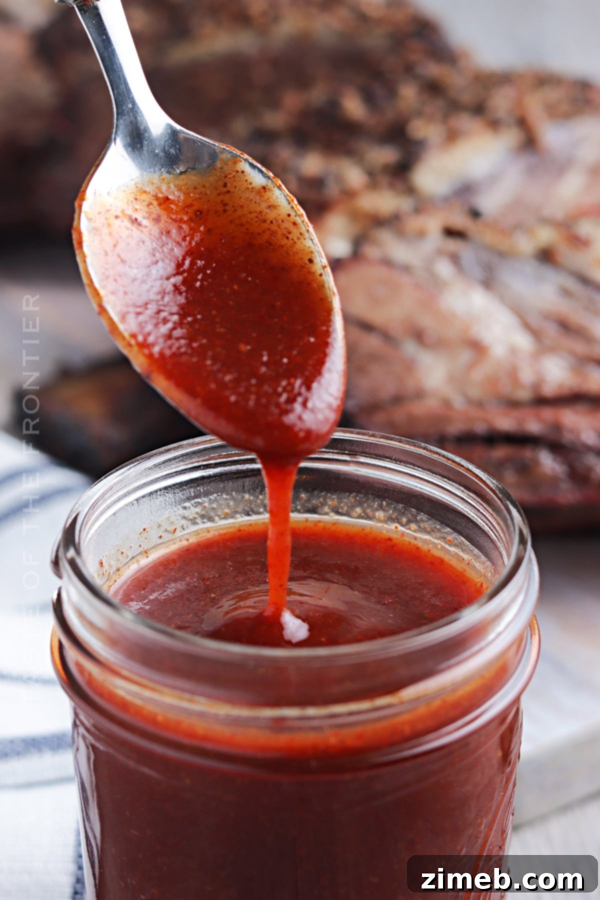 Texas BBQ Sauce - The perfect homemade grilling companion for steak, chicken, and veggies.