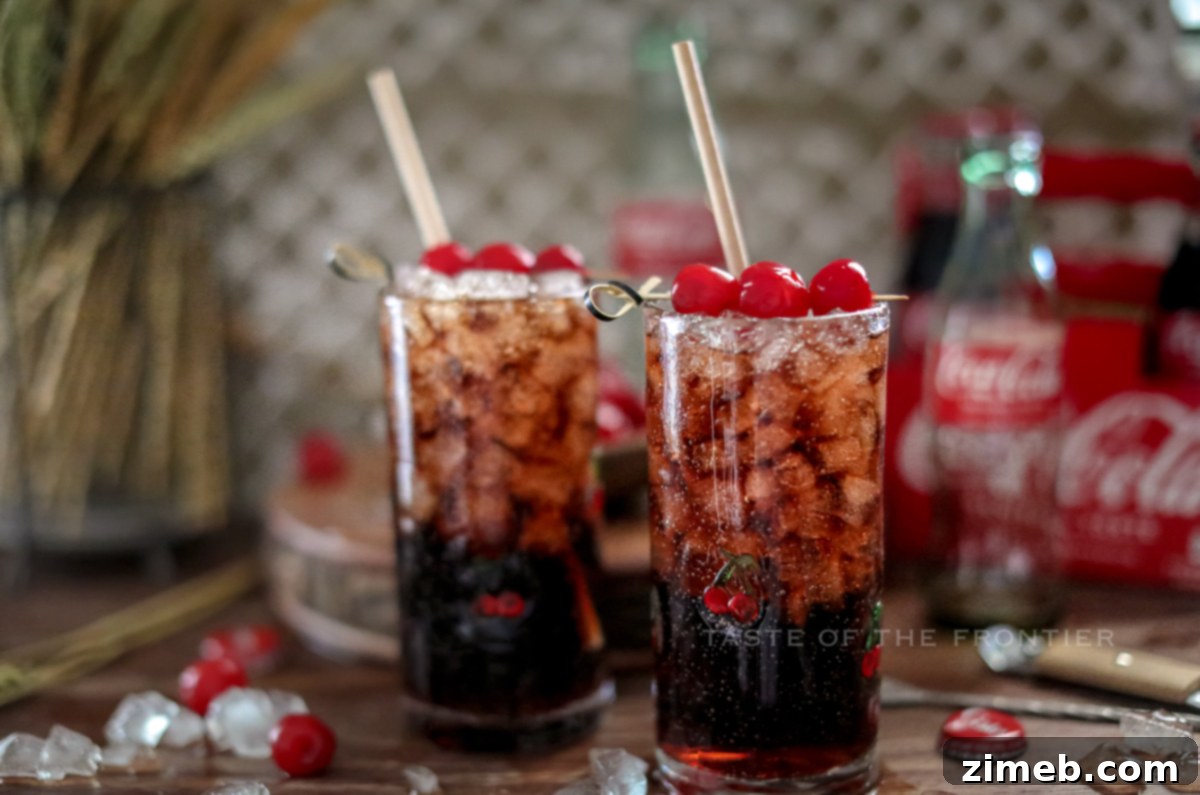 Roy Rogers Cherry Cola 18 kid-friendly mixed drinks