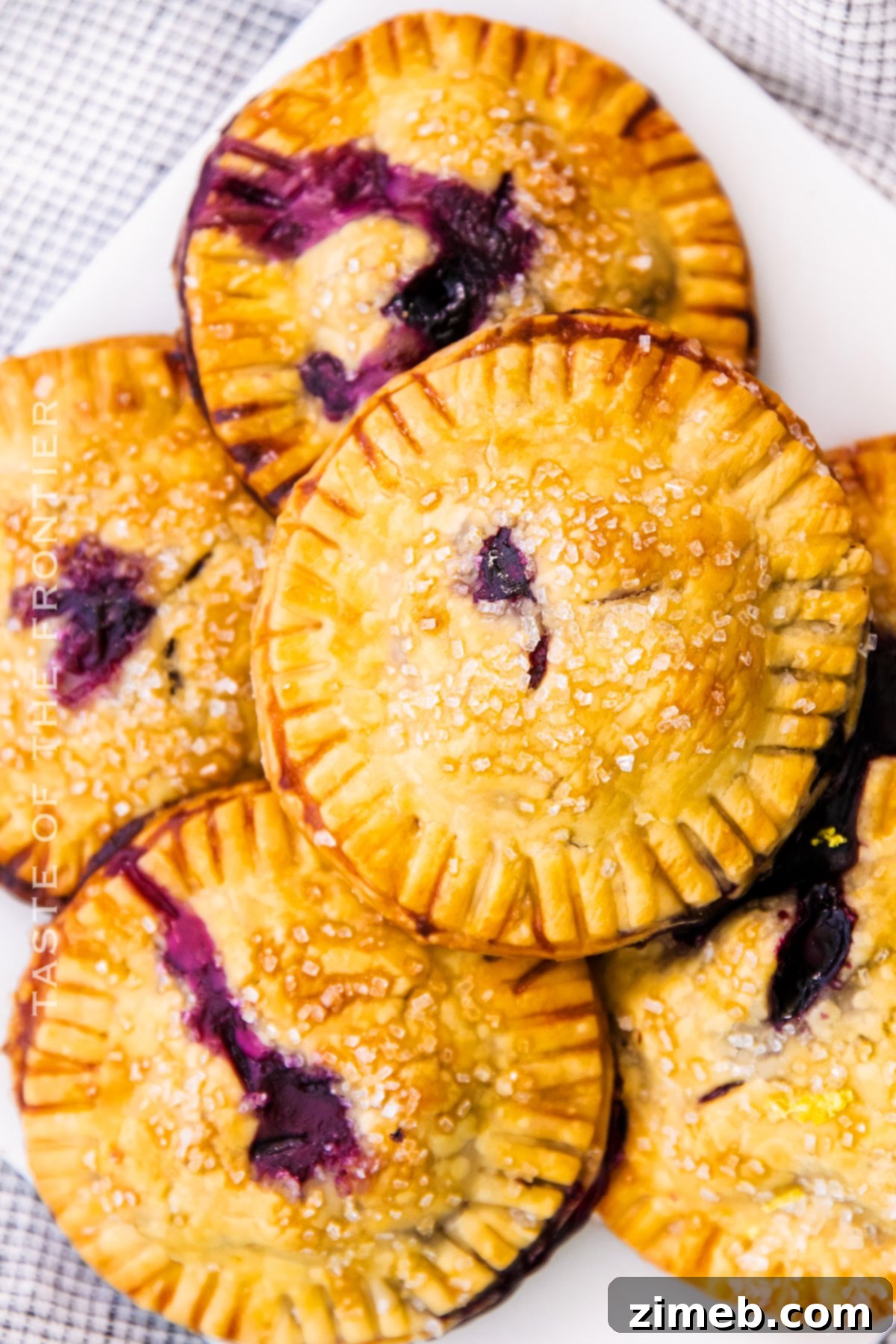 Blueberry Pie Pockets 2 Blueberry Hand Pies
