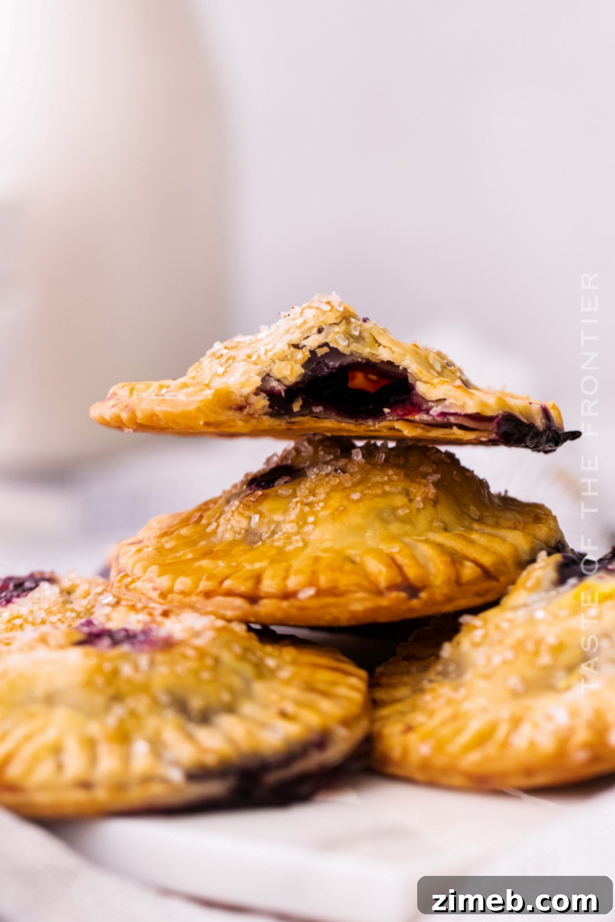 Blueberry Pie Pockets 19 mini blueberry pie