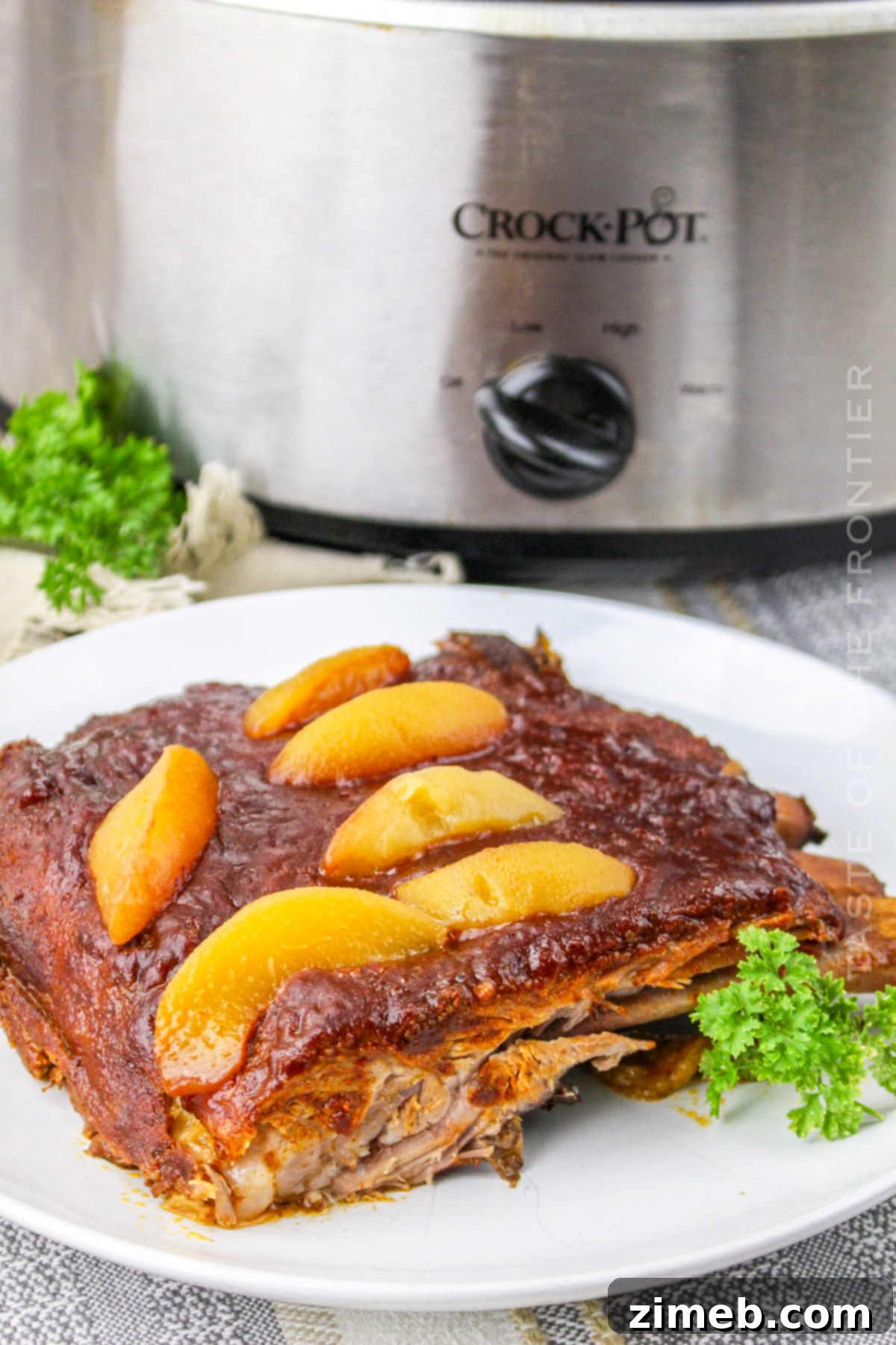 Slow Cooker BBQ Ribs