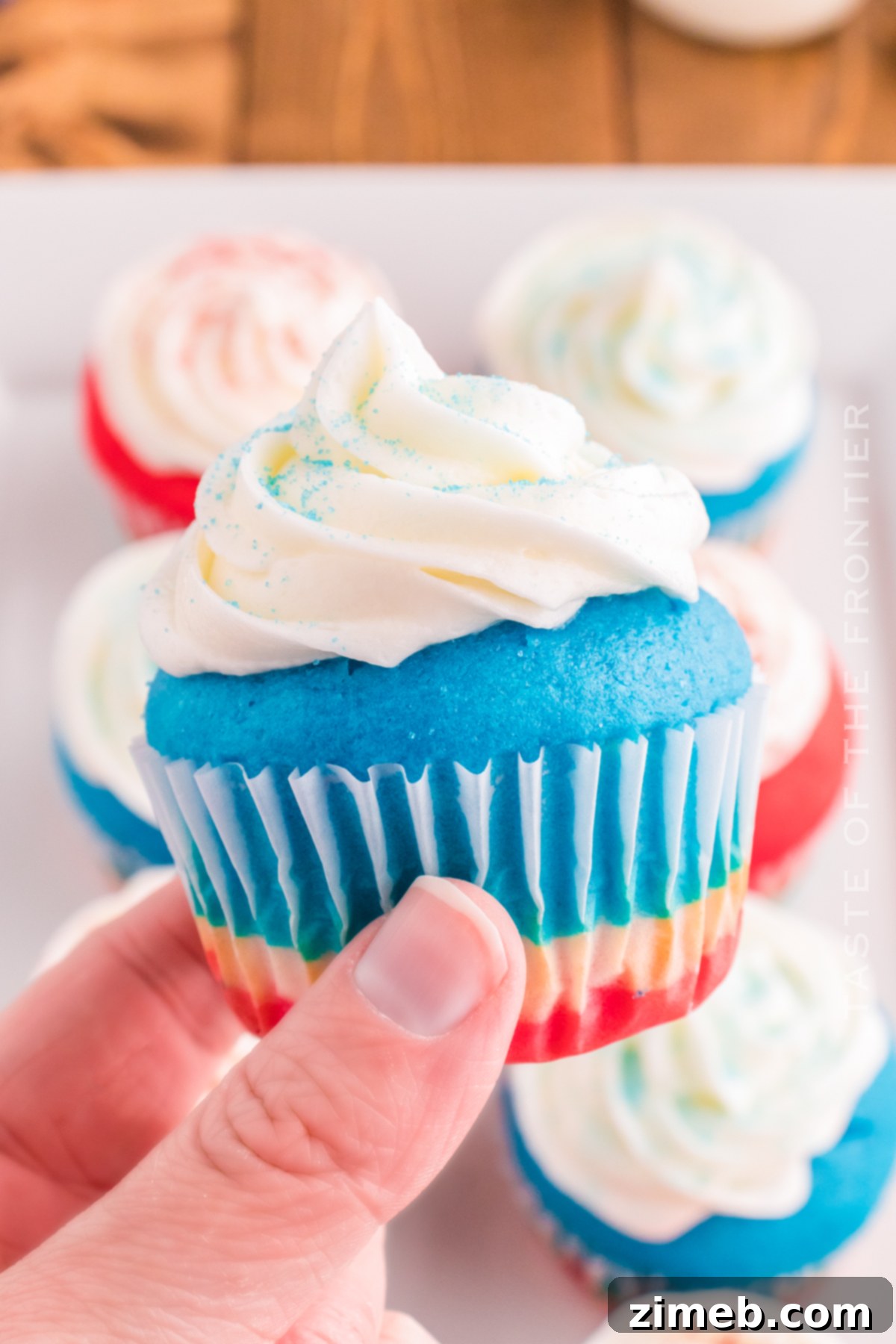 Star Spangled Sweets 23 Red, White, and Blue Cupcakes