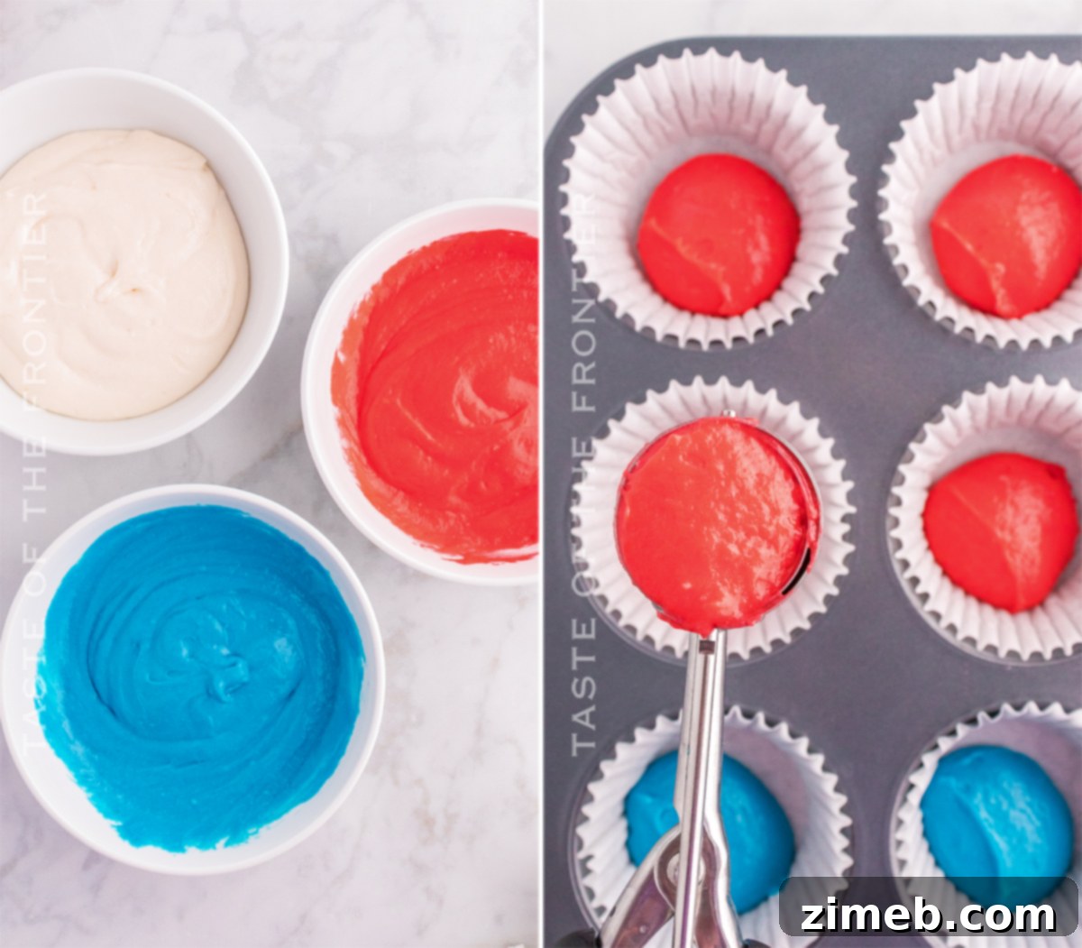 Star Spangled Sweets 8 how to make color layers