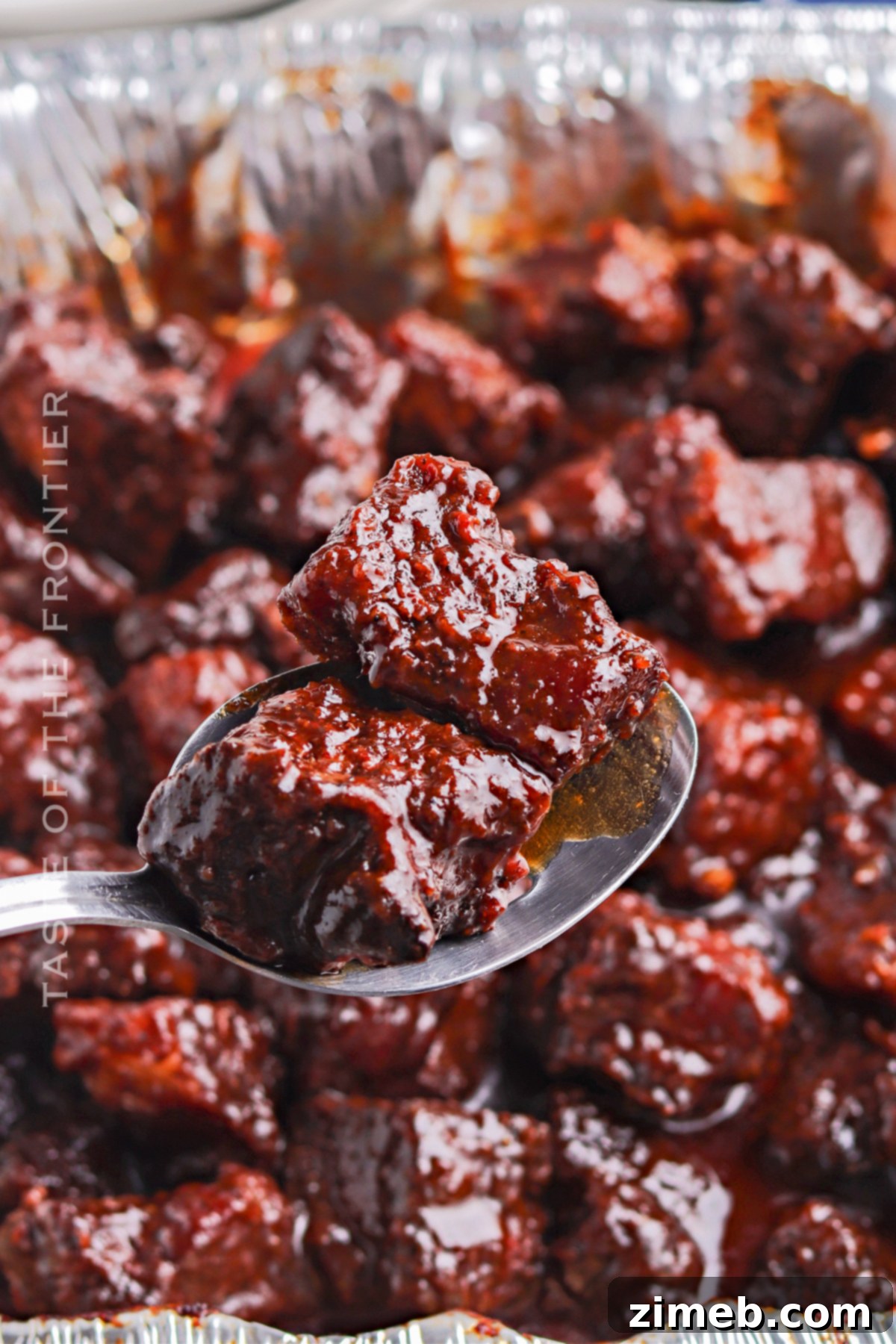 Crispy Smoked Pork Belly Bites 3 tender and juicy burnt ends